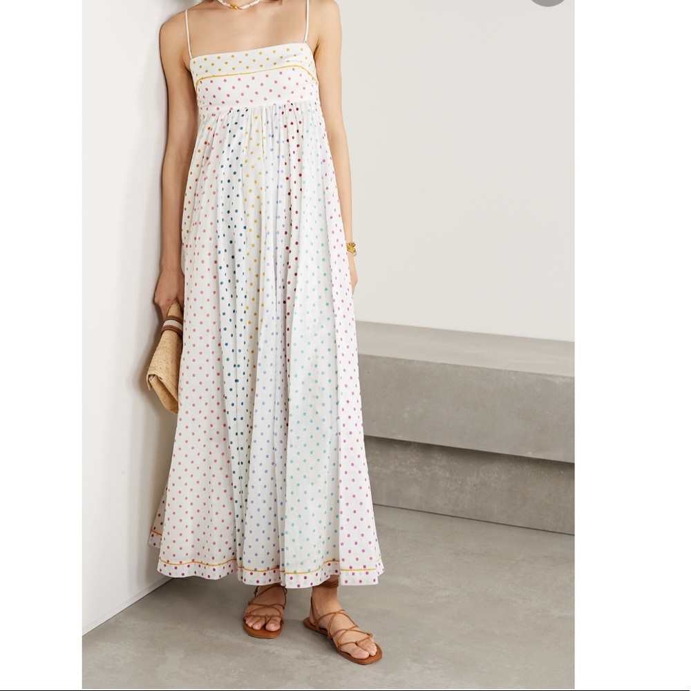 Zimmermann Bellitude Polka-dot Maxi Dress NWT